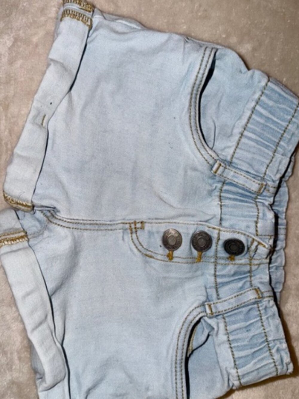 Little Co. Girls Denim Shorts (Size:3T)